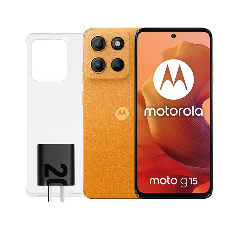 Celular Motorola Moto G15 4G 4 Gb 128 Gb Nfc Naranja