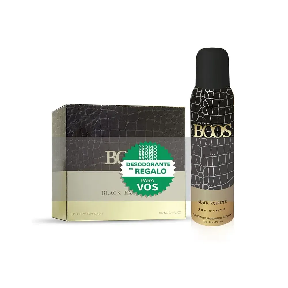 Set Black Extreme EDP 100 Ml + DEO