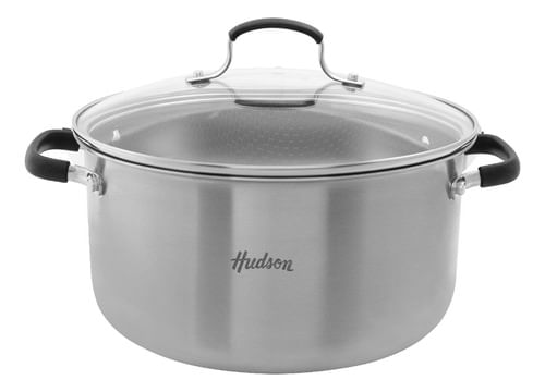 Cacerola Acero Inox 26cm Hudson Oficial Antiadherente