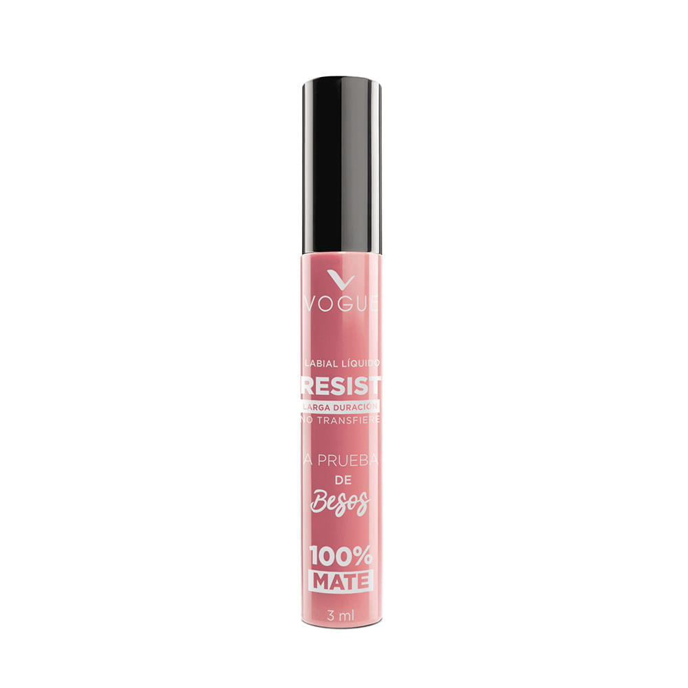 Labial Líquido Resist Mate Natural Vogue