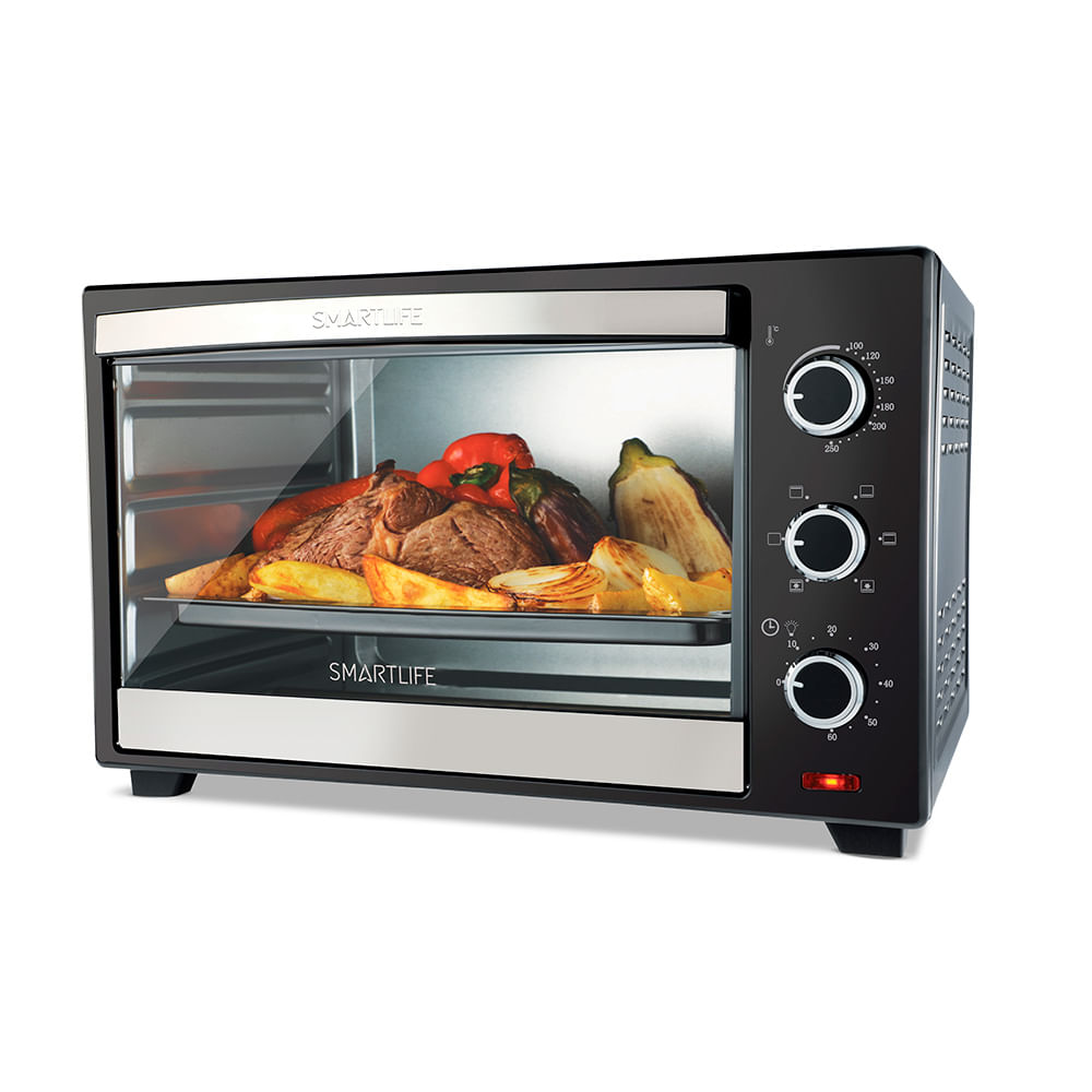 Horno Electrico Smartlife SL-TO0070PN con Conveccion 70 L