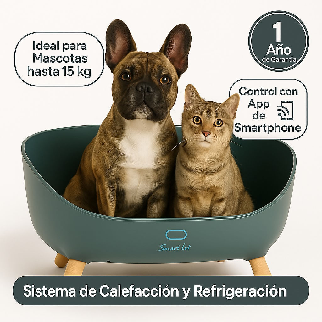 Sofá Sillón Térmico Smart Tek Frío/Calor para Perros y Gatos