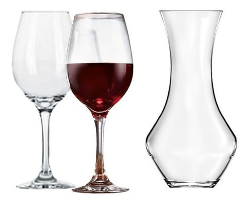 Set Decanter Y Copas Barone Nadir