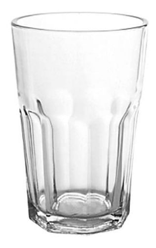 Vaso Grande Vidrio Rigolleau Oslo Flint 520ml x 6 Unidades