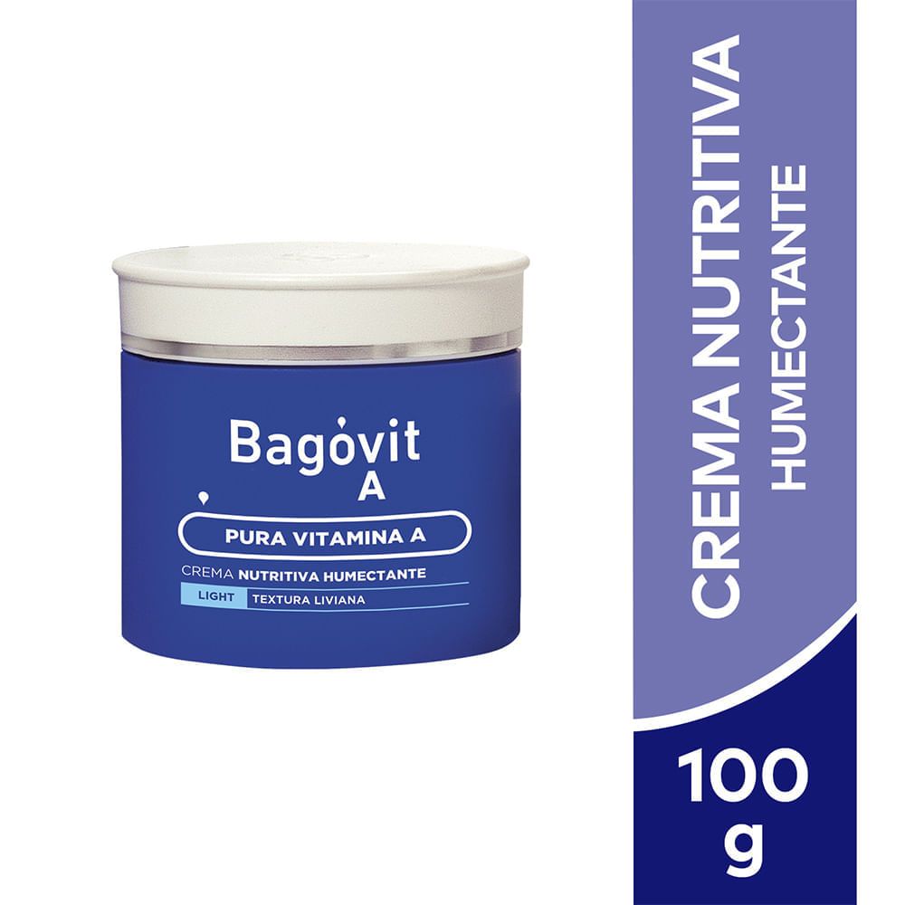 Crema Nutritiva Humectante Light Bagovit 100gr