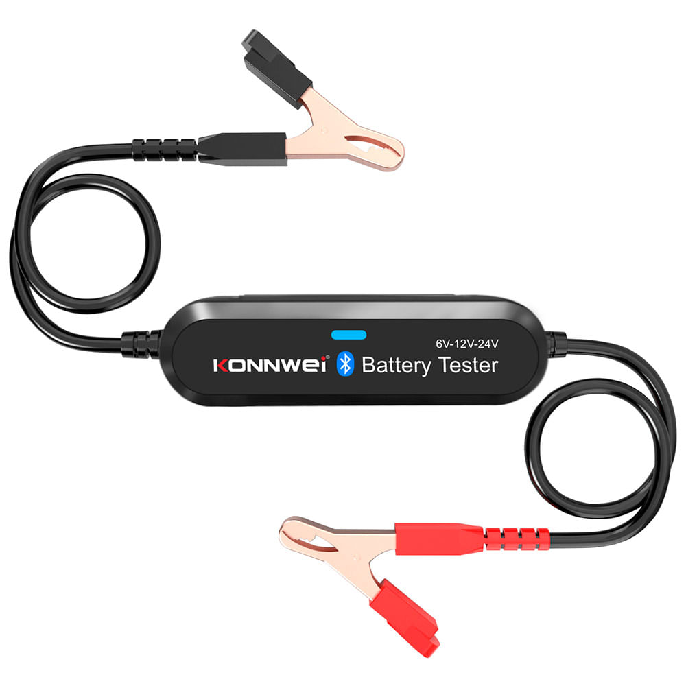 Analizador de Baterías Konnwei BK200 Bluetooth Multipropósito Baterías 6v 12v 24v