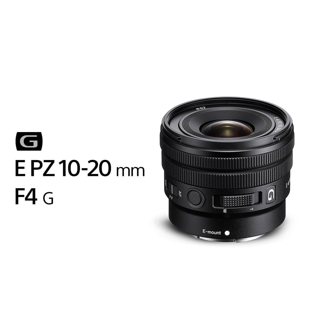Lente Sony Gran Angular 10-20mm F4 Serie G APS-C Power Zoom