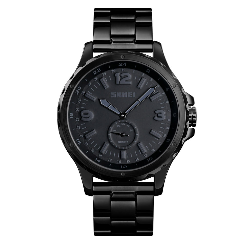 Reloj de Cuarzo Gadnic 1513BK Hombres Impermeable