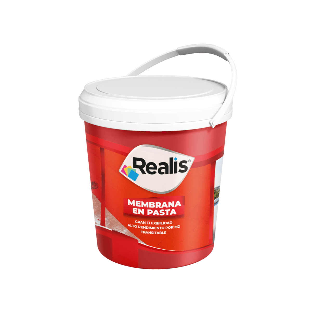 Membrana en pasta transitable gris 4 kg