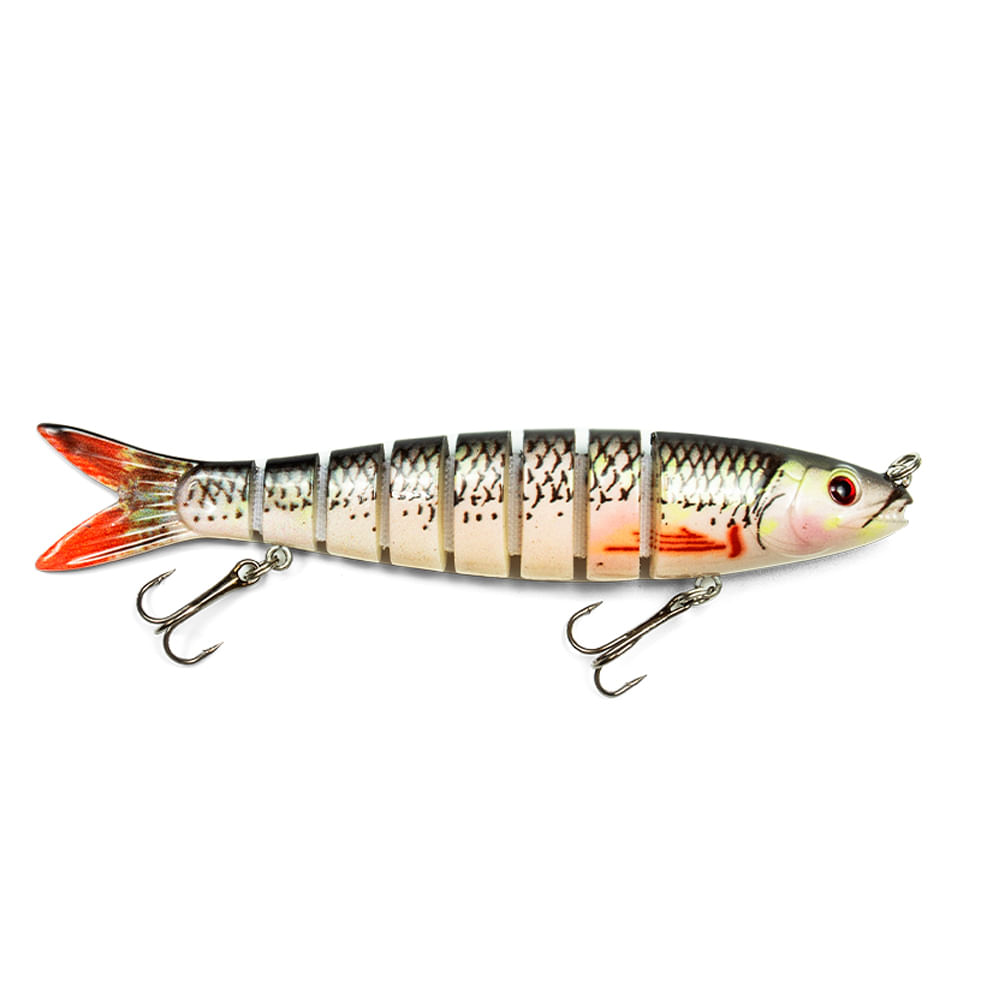 Cebo de Pesca Linnhue Senf17Sh Señuelo Duro para Peces (Naranja)