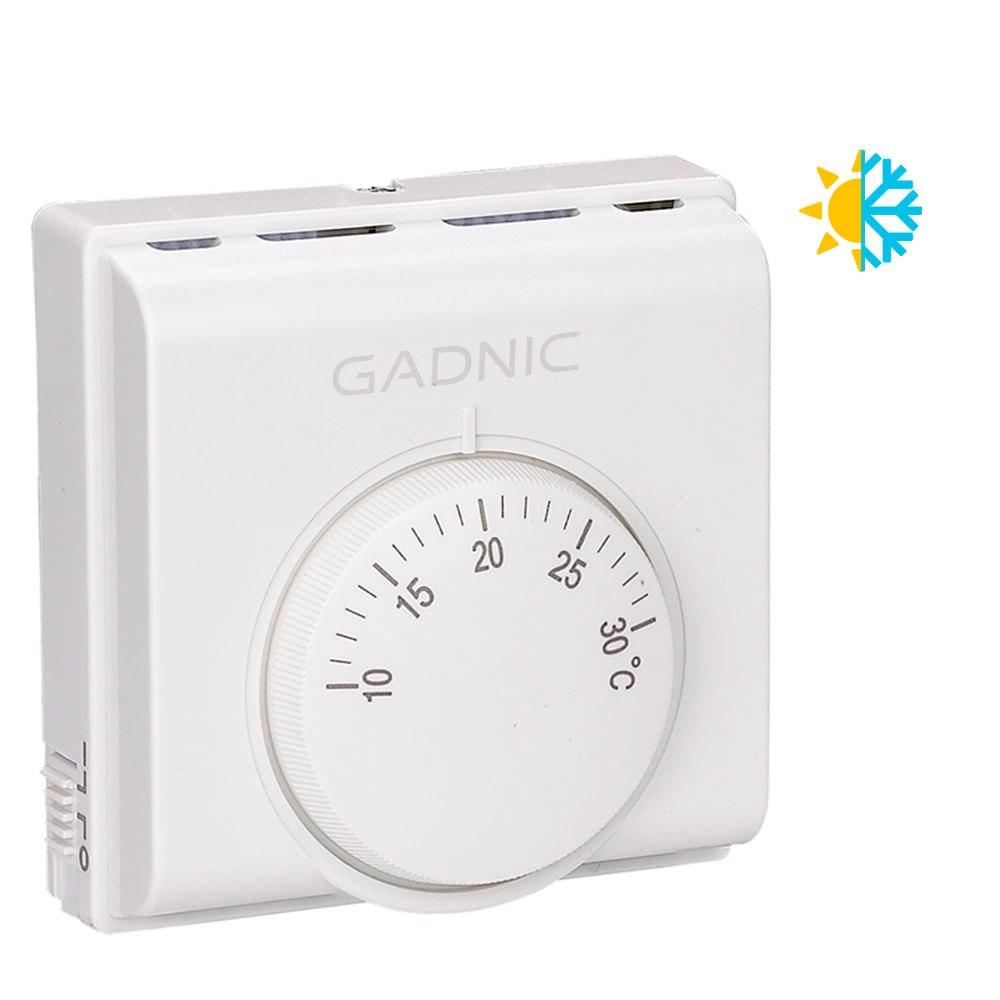 Termostato de Pared Gadnic Para Calefacción y Refrigeración