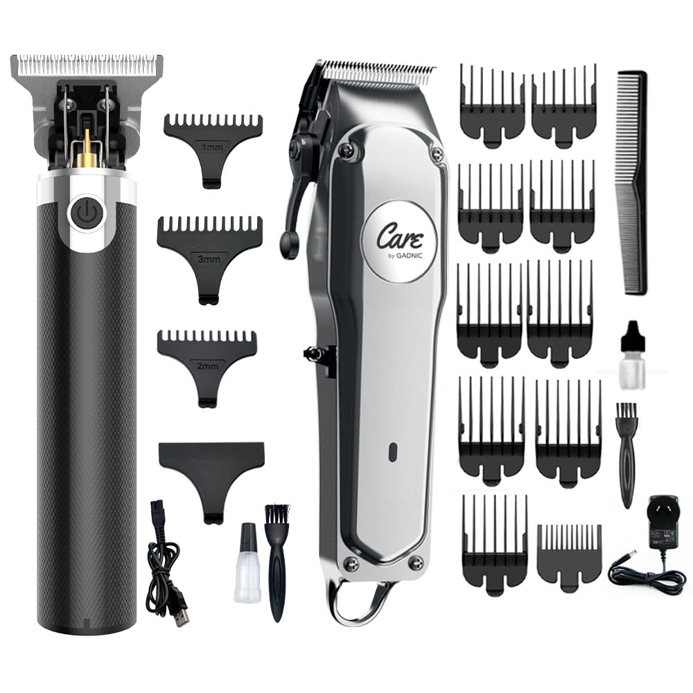 Cortadora De Pelo Profesional + Máquina de Cortar Pelo Gadnic