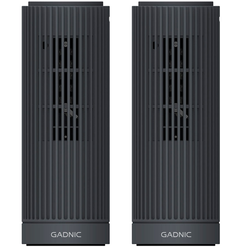 Kit 2x de Ozonizador de Aire Negro Gadnic O3P PRO 12mg/h