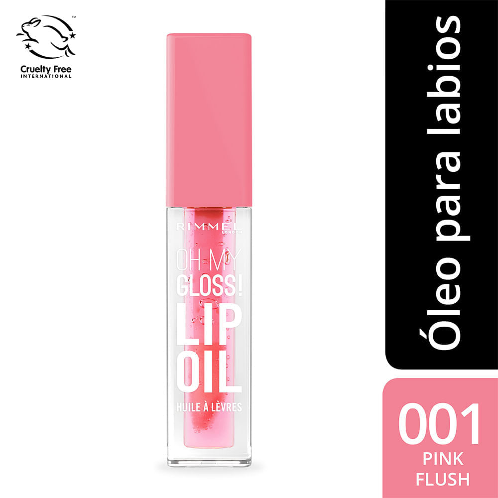 Óleo Para Labios Oh My Gloss! Rimmel 001 Pink Flush