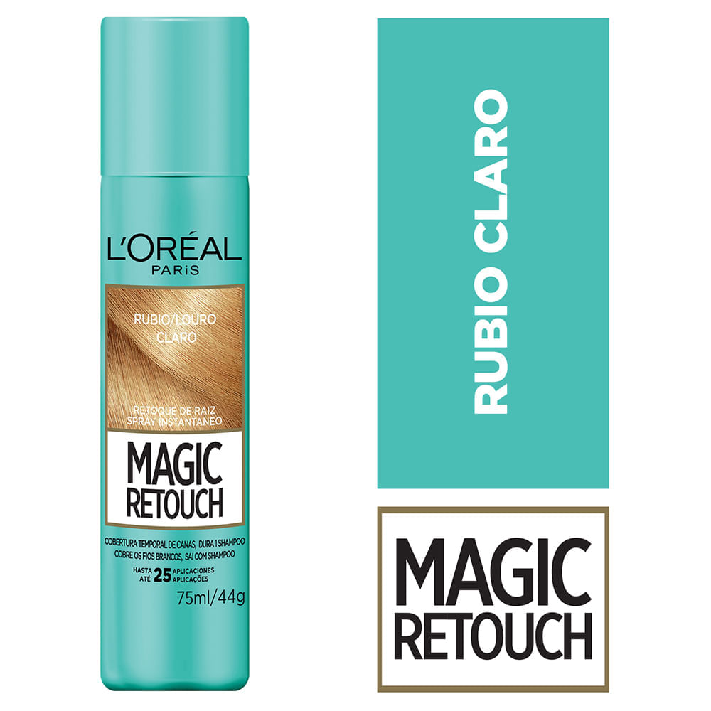 Retoque de Raíz en Spray Magic Retouch L'Oréal Paris Rubio Claro