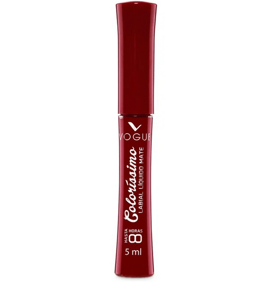 Labial Líquido Colorissimo Matte Vogue Granate