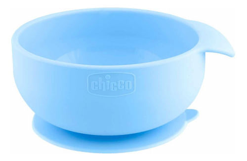 Bowl Silicona Chicco Celeste +6m